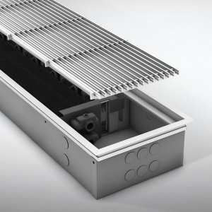 Конвектор внутрипольный Jaga Mini Canal H09 L310 T42, решетка SBL черный