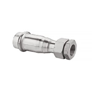 Муфта-пресс ВР 18x1/2" разборная, нержавеющая сталь, Kromwell