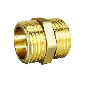 Ниппель DN20 (3/4") НР/НР латунь