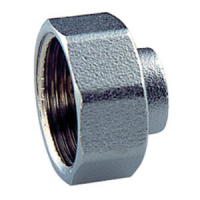 Прямой переходник (муфта) 1 1/4" ВР - 1/4" ВР