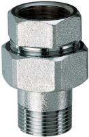Фитинг прямой трехсоставной 3/4", ВР-американка FAR