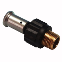 Муфта НР, ПВДФ пресс, 20х1/2" Henco