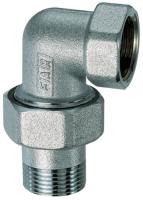 Фитинг угловой трехсоставной 3/8", ВР-американка FAR