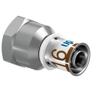 Штуцер S-PRESS PLUS ВР 16-RP1/2" '10И, латунь, Uponor
