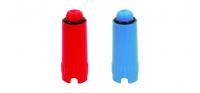 Заглушка для фитингов, 1/2", ВР, 80 мм, цвет синий Henco
