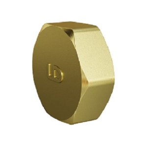 Заглушка DN25 (1") ВР латунь