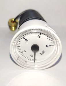 Манометр d40mm, 0-4 бар, G 1/4