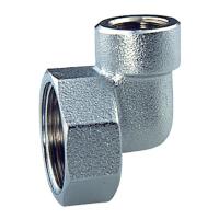 Переходник угловой, хром., 3/4"ВР X 1/4"ВР