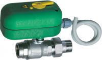 Кран шаровой 3-х ход., моторизованный зонный. 1/2", 24 В, 40 сек.