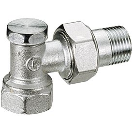 Клапан угловой отсечной R16D2, 3/4", хромированный