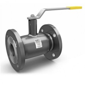 Кран шаровой LD КШЦФ DN50, Pn40 фланец, сталь 20, рычаг, для воды