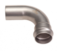 Отвод 90 однораструбный, 15, IBP BPress Inox (арт. TECE PS50010150000)