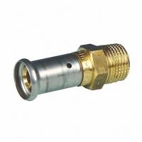 Муфта НР, латунь пресс, 16х1/2" Henco