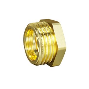 Футорка DN25х15, 1"х1/2", НР-ВР, латунь LD