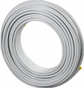 Труба MLC 16х2 мм, бухта 200 м, цвет белый USYSTEMS