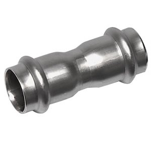 Муфта-пресс 22x28 однораструбная, нержавеющая сталь, Kromwell