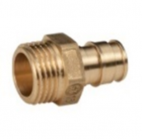 Фитинг прямой GX с наружной резьбой, 16х1/2"M Gekon