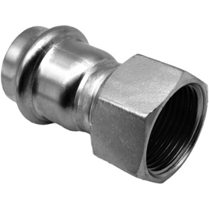 Муфта-пресс ВР 18x3/4", нержавеющая сталь, Kromwell