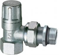 Вентиль запорный угловой, 1/2, EPDM FAR