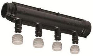 Коллектор AQUA PLUS Q&E PPM 1" 3x16 Ц/Ц50мм '8А, Uponor