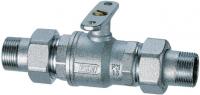 Кран шаровой 2-х ход., 3/4", НР-НР, зонный FAR