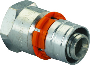 Штуцер S-PRESS с ВР 25-RP3/4" '5В, латунь, Uponor