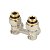 Узел нижнего подключения Standard Line E1/50 угловой, 1/2x3/4" c ниппелями 1/2"