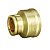 Муфта переходная, DN20х15,3/4"ВРх1/2"ВР, латунь LD