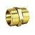 Ниппель DN15 (1/2") НР/НР латунь