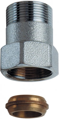 Переходник (муфта), М24х19, ВР-НР, L=35 мм FAR