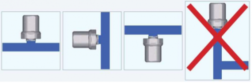 Компенсатор гидроудара 1/2", НР, Рмакс=50 бар FAR