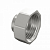 Переход DN20х15 (3/4"ВР х 1/2"НР) латунь никель