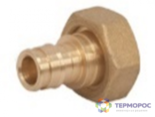 Фитинг с накидной гайкой GX 1/2"E x 16 PEX