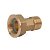 Отвод с накидной гайкой для счетчиков, 3/4"x1"