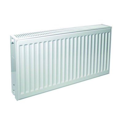 Радиатор стальной панельный EVRA Ventil Compact 21-600-1200, подкл нижнее правое, RAL 9016 глянцевый