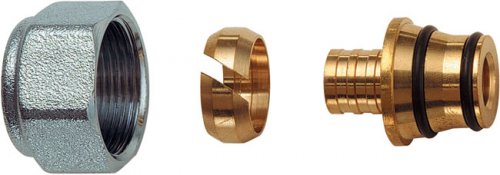 Концовка для пластиковых труб, 16,8х2,4, М24х19 FAR