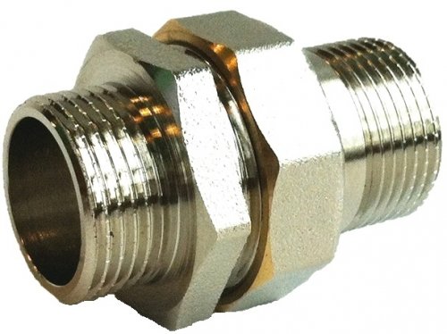 Сгон прямой с накидной гайкой 3/4", НР-НР Kromwell