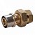 Фитинг-переходник "мультипресс" из 3 частей с ВР 1/2"x(20x2), для труб GIACOTHERM, GIACOFLEX