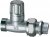 Вентиль запорный прямой, 1/2", М24х19, EPDM FAR