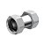 Муфта телескоп.хром., 35-50 мм, 3/4" (накид.гайки)