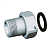 Американка хром. 3/4”НР-1”НГ под пломб.