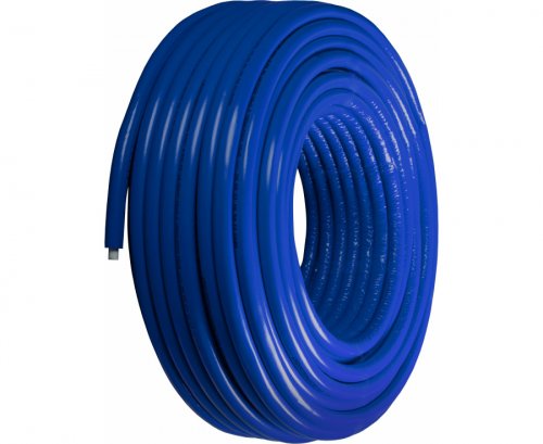 Труба Radi Pipe PE-Xa/EVOH, PN10, ф20х2,8 мм, бухта 50 м, в теплоизоляции 6 мм, цвет синий USYSTEMS