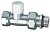 Вентиль запорный прямой, 1/2", ВР, EPDM (аналог FV 1400 12) FAR