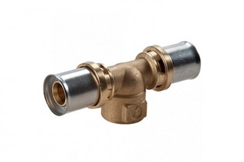 Тройник "мультипресс" с ВР для труб GIACOTHERM, GIACOFLEX, 1/2"x(16x2)