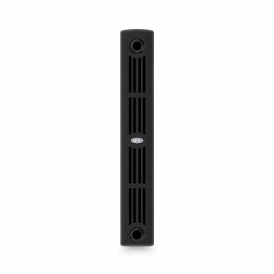 Радиатор биметалл Rifar SUPReMO 500 6 секций, подкл боковое, антрацит матовый