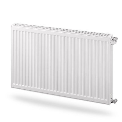 Радиатор стальной панельный Purmo Compact EVRA 33-400-0800, подкл боковое, RAL 9016 глянцевый