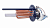 ТЭН Hajdu 3x1,6 кВт, нижний STA200-300 фланцевый, 380В