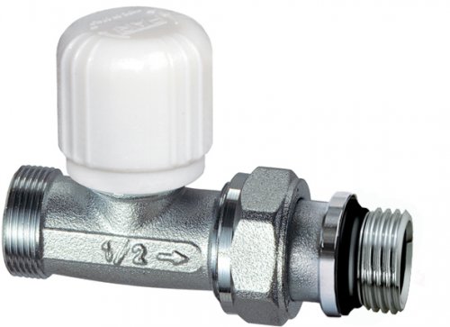 Вентиль термостатический прямой 1/2" М24х19, EPDM (аналог FT 1630 C12)